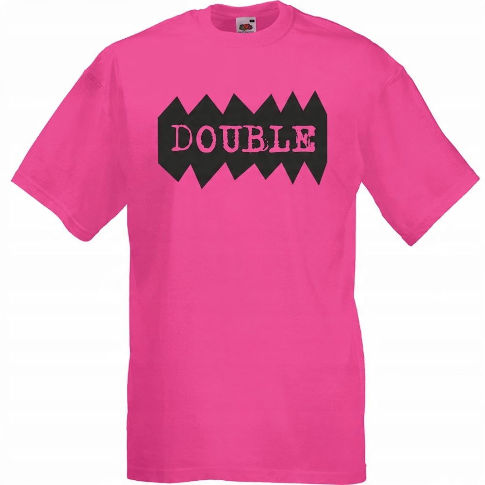 

Koszulka double trouble dla par 1 M fuksja