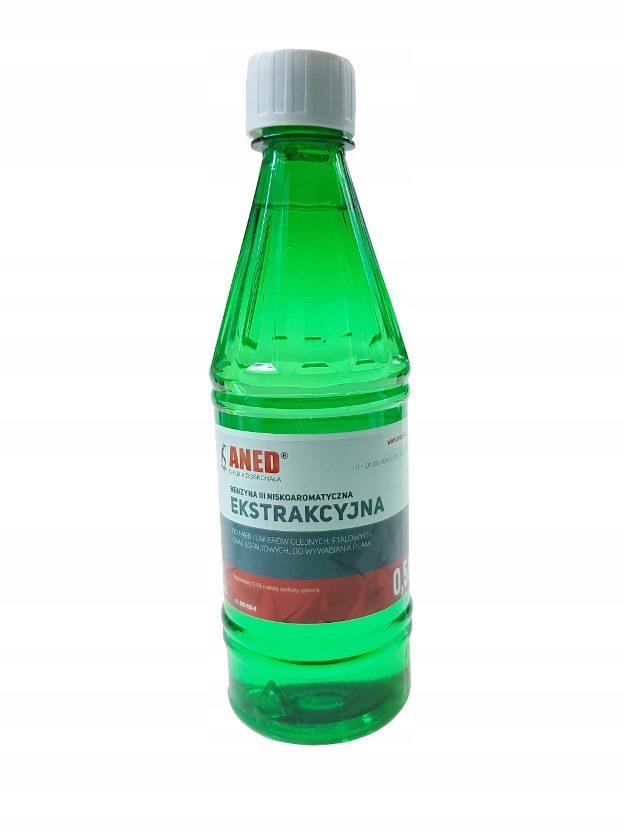 

Benzyna Ekstrakcyjna rozpuszczalnik 500ml bezwonna