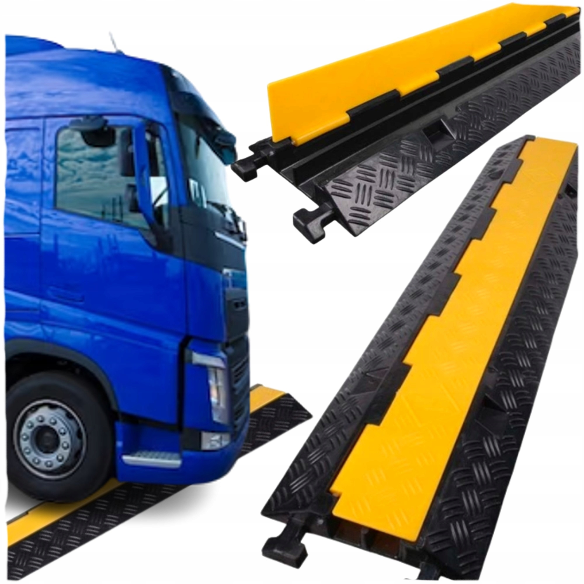 Najazd Kablowy 6T Gumowy Kanał Najazdowy Na Kable Próg