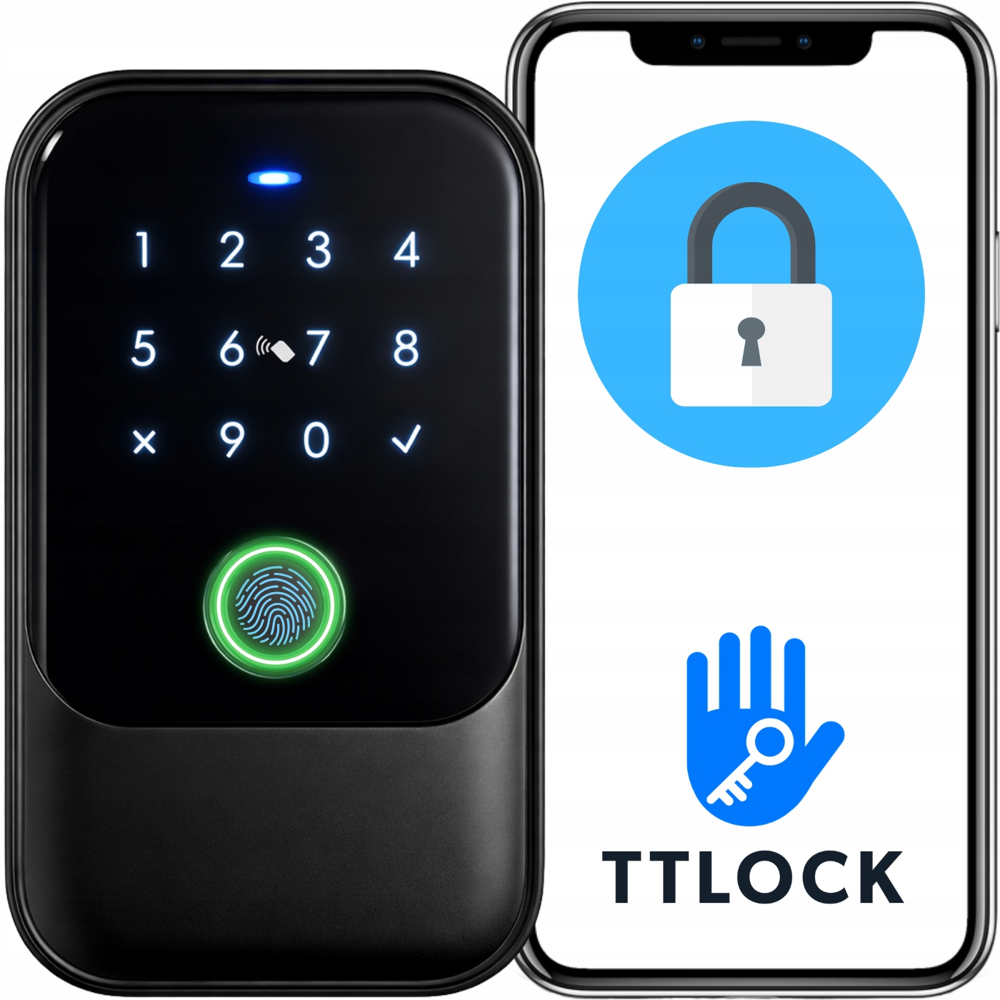 Sejf Domowy Na Klucze Wifi Kasetka Skrytka Smart Kod Pin Ttlock Klawiatura