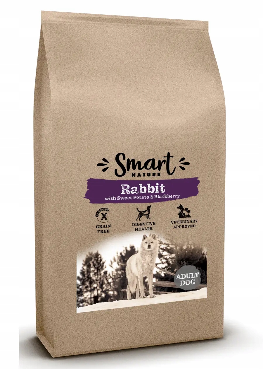 Smart Nature Holistic Dog Sensitive Rabbit 12kg sucha monoproteinowa karma