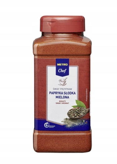 Metro Chef Paprika sladká mletá 4 x 500 g koření velké balení