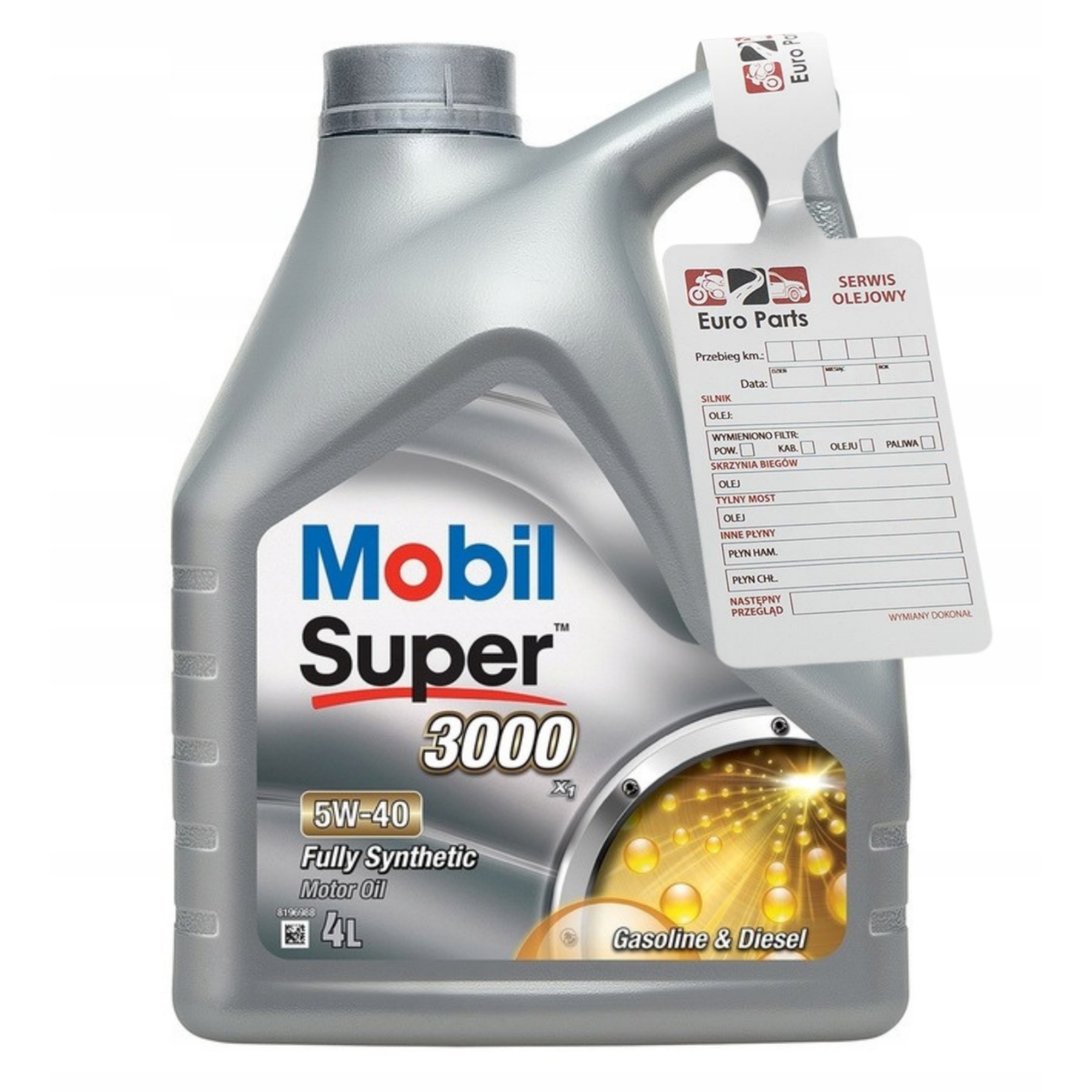 

Olej silnikowy Mobil 3000 X1 5W40 4L