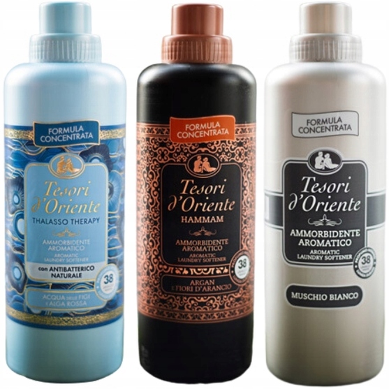 Levně Tesori d'Oriente Sada 3 italských oplachovacích přípravků 760 ml Thm
