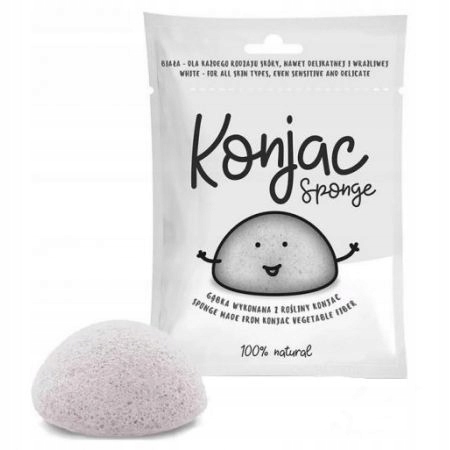

Diet-food Gąbka konjac do twarzy biała 10 g