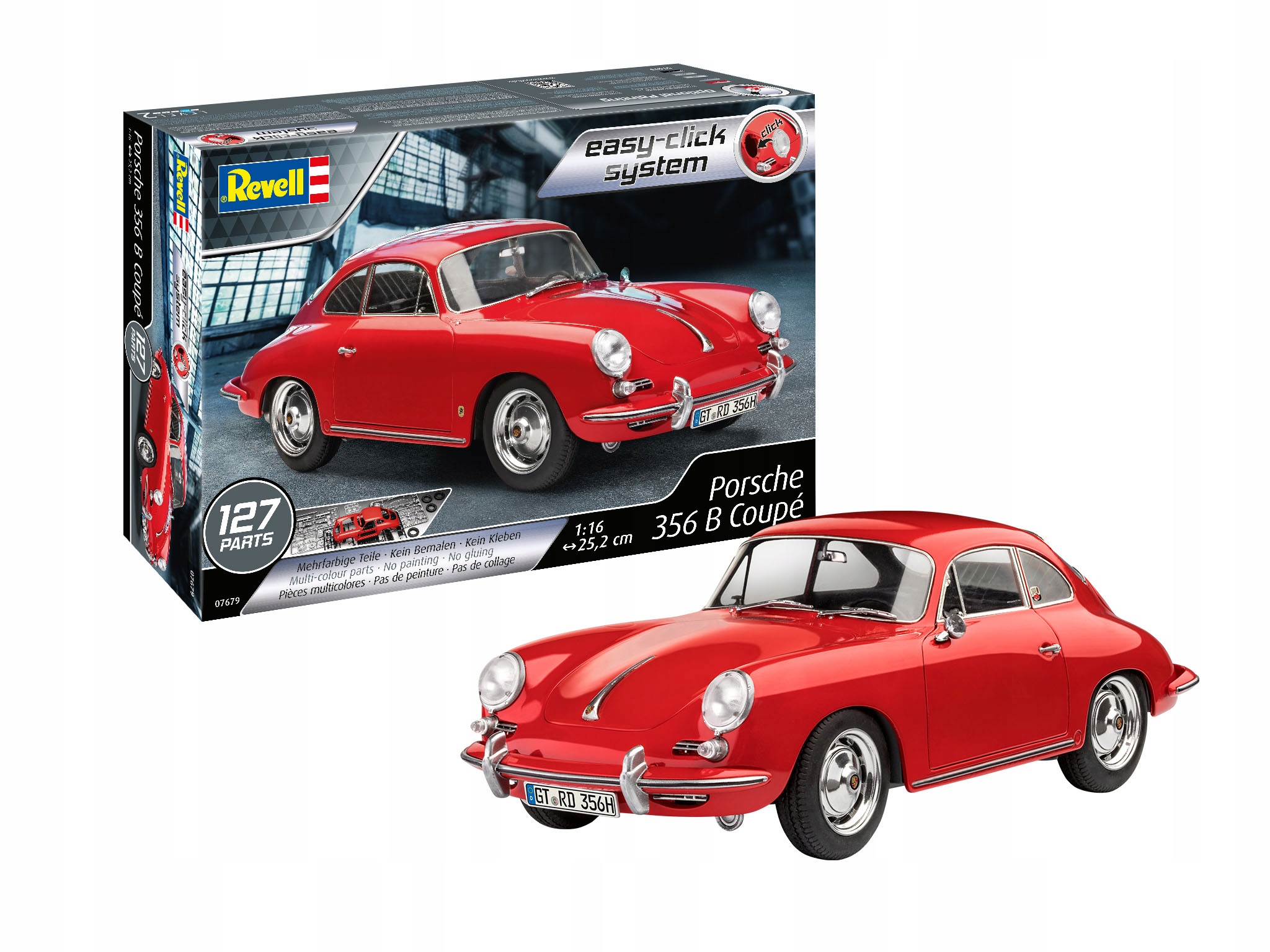 Model Ke Slepení Porsche 356 Coupe Easy Click