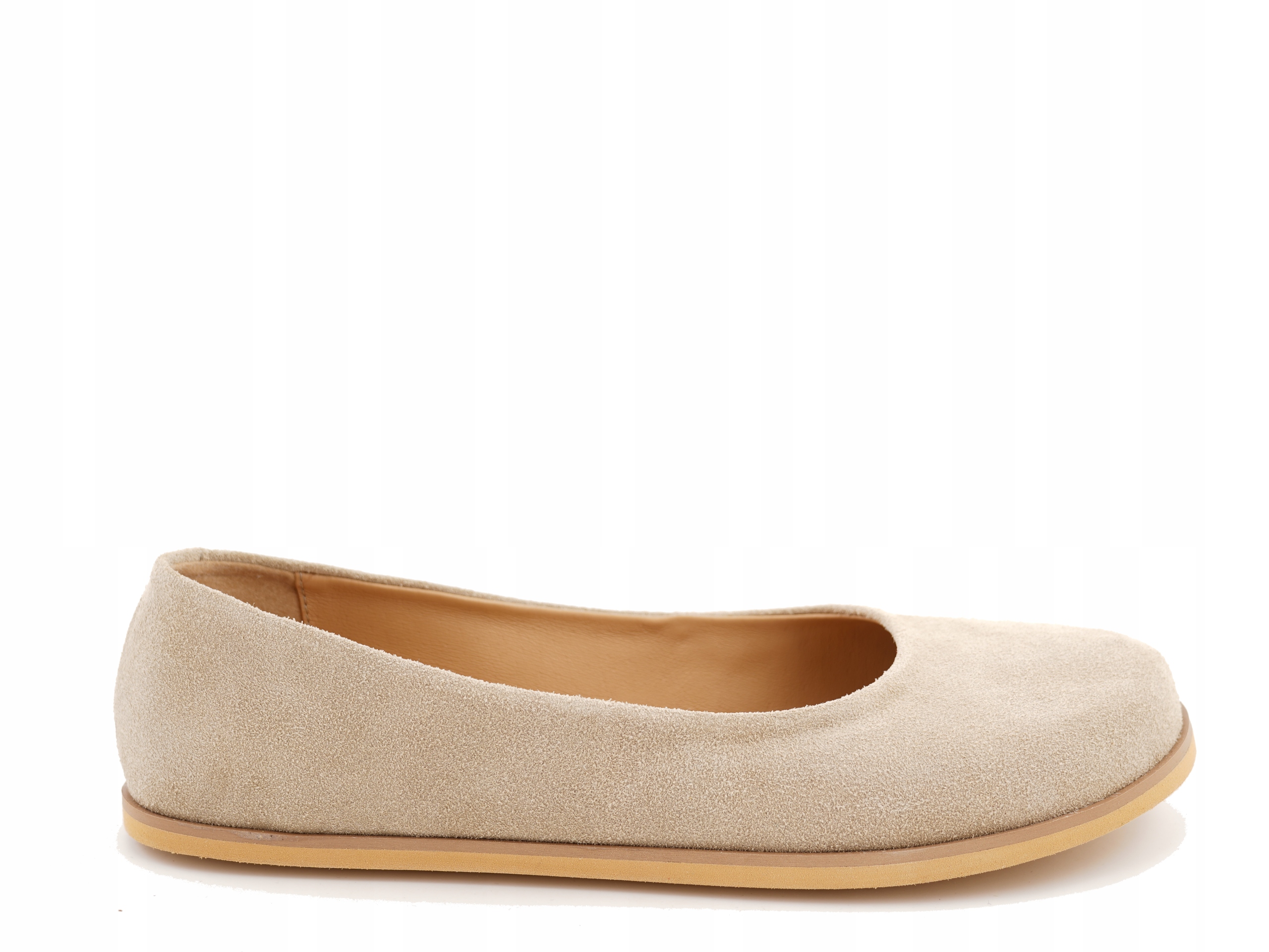 Półbuty 39 Barefoot Beżowe Minimalistyczne Skóra Naturalna 610F