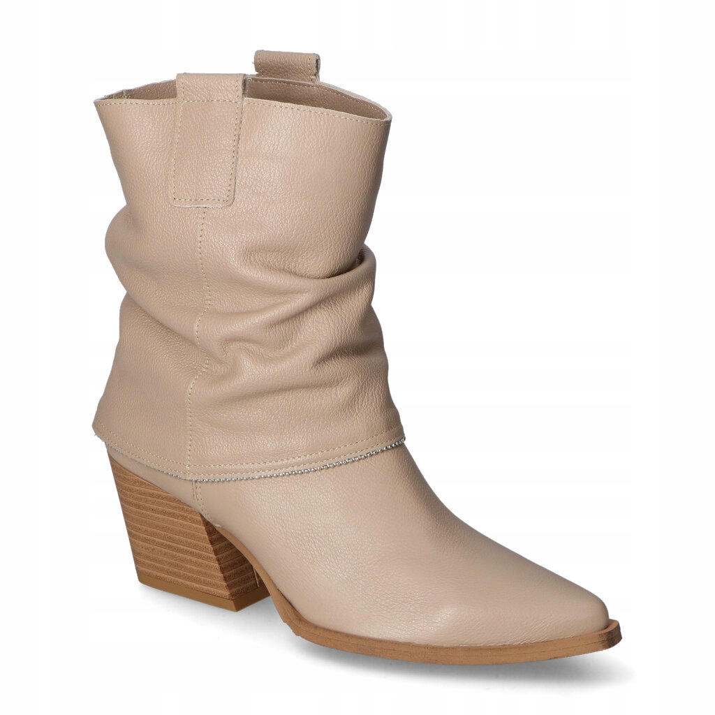 Dámské Kotníkové Boty Gamis z celozrnné kůže, velikost 40