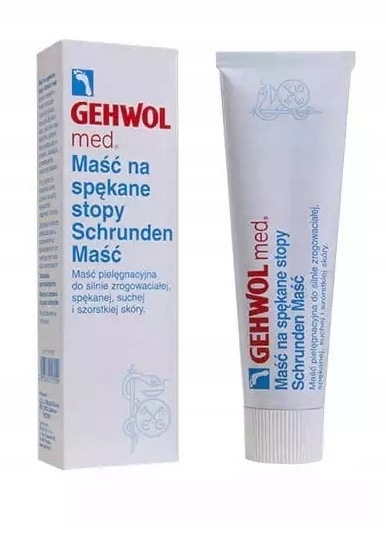 Gehwol Med Schrunden Mast na popraskané nohy 125 ml