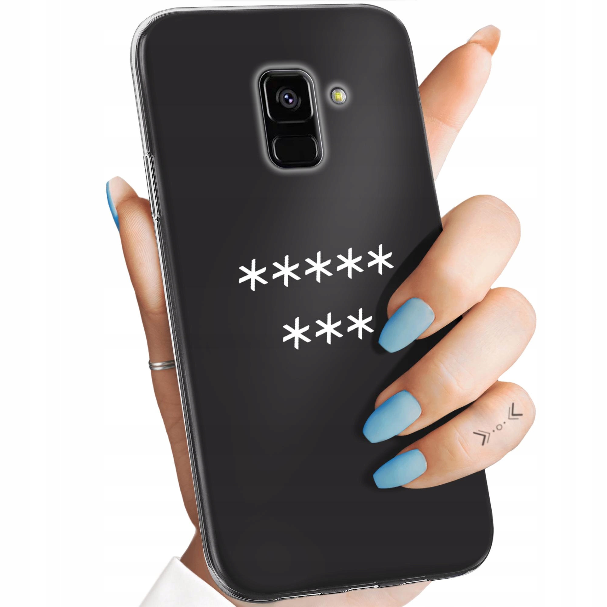 Etui Do Samsung Galaxy A5/A8 2018 Z Napisami Napisy Teksty Obudowa