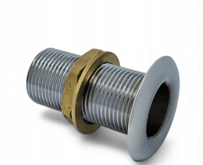 PRZEJŚCIE BURTOWE CHROMOWANE 1/2'' GWINTOWANE Marka Mazuria