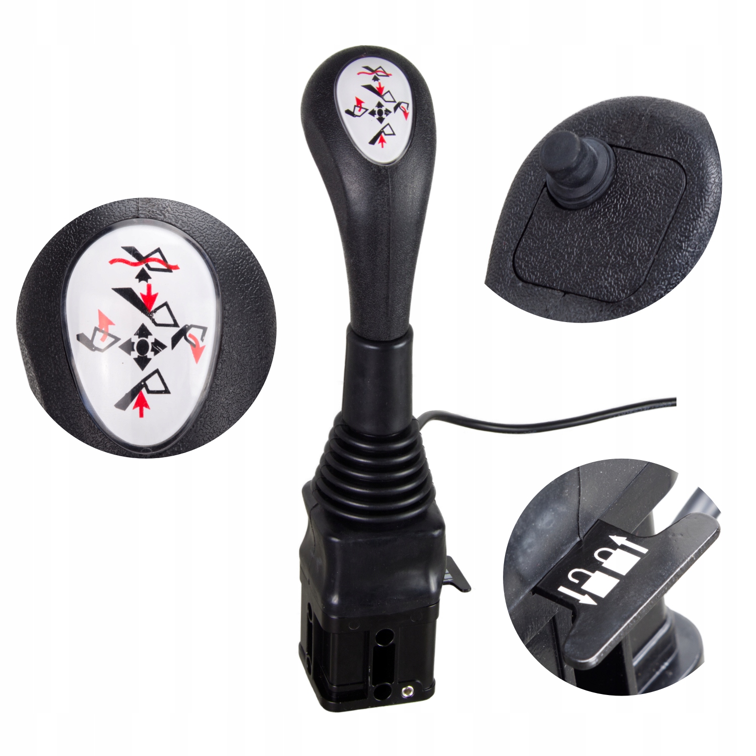 

Joystick do tura z przyciskiem elektrycznym