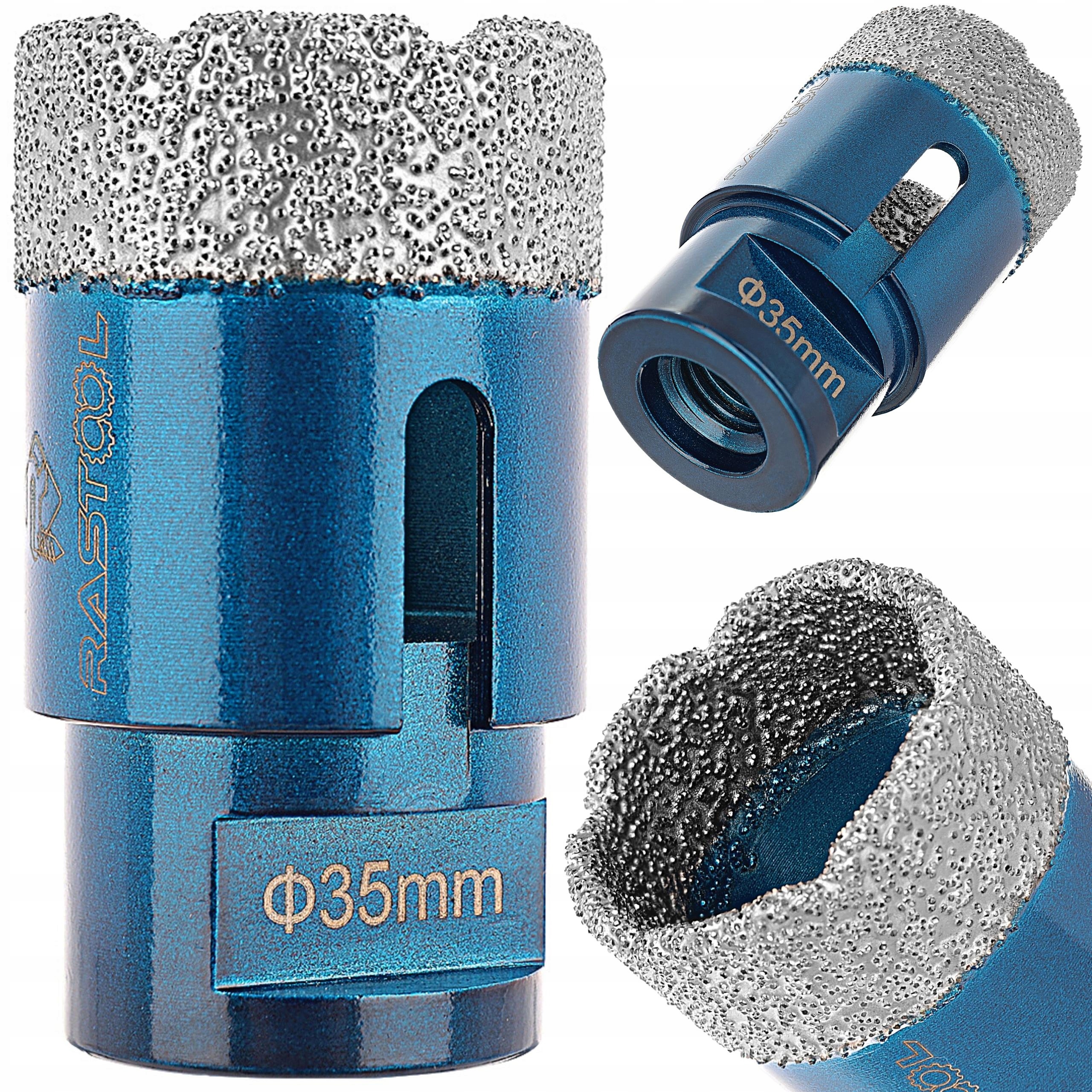 

Wiertło Diamentowe 35MM Koronka Otwornica M14 Gres