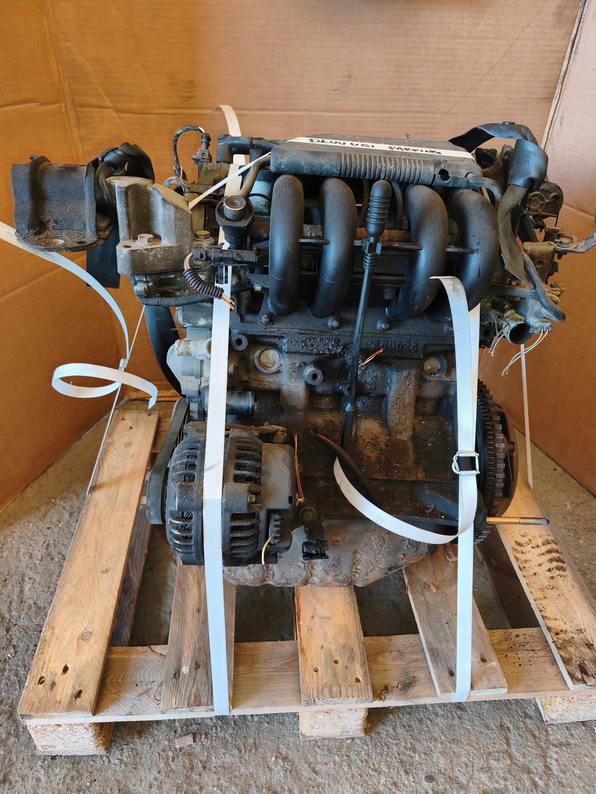 engine 1.2 D7F720 complete RENAULT KANGOO CLIO II DACIA DO MONTAZU