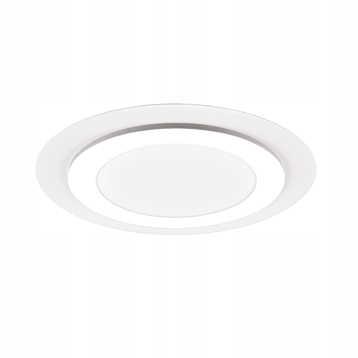 Moderné Led Stropné Svietidlo s diaľkovým ovládaním, 45 cm strieborné, okrúhle, nastavenie farebnej teploty Trio
