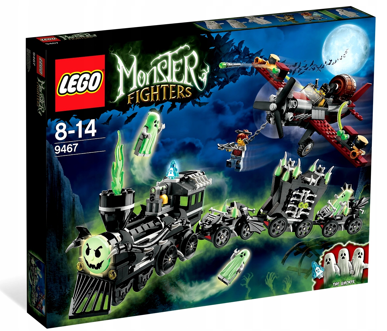 Lego Monster Fighters 9467 Přízračný vlak Nové
