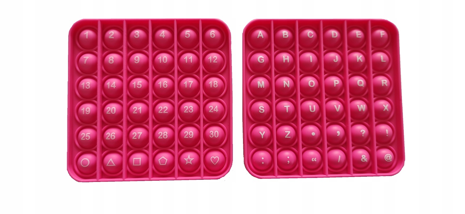 

Pop It Push Bubble antystres nauka gra dwustronna