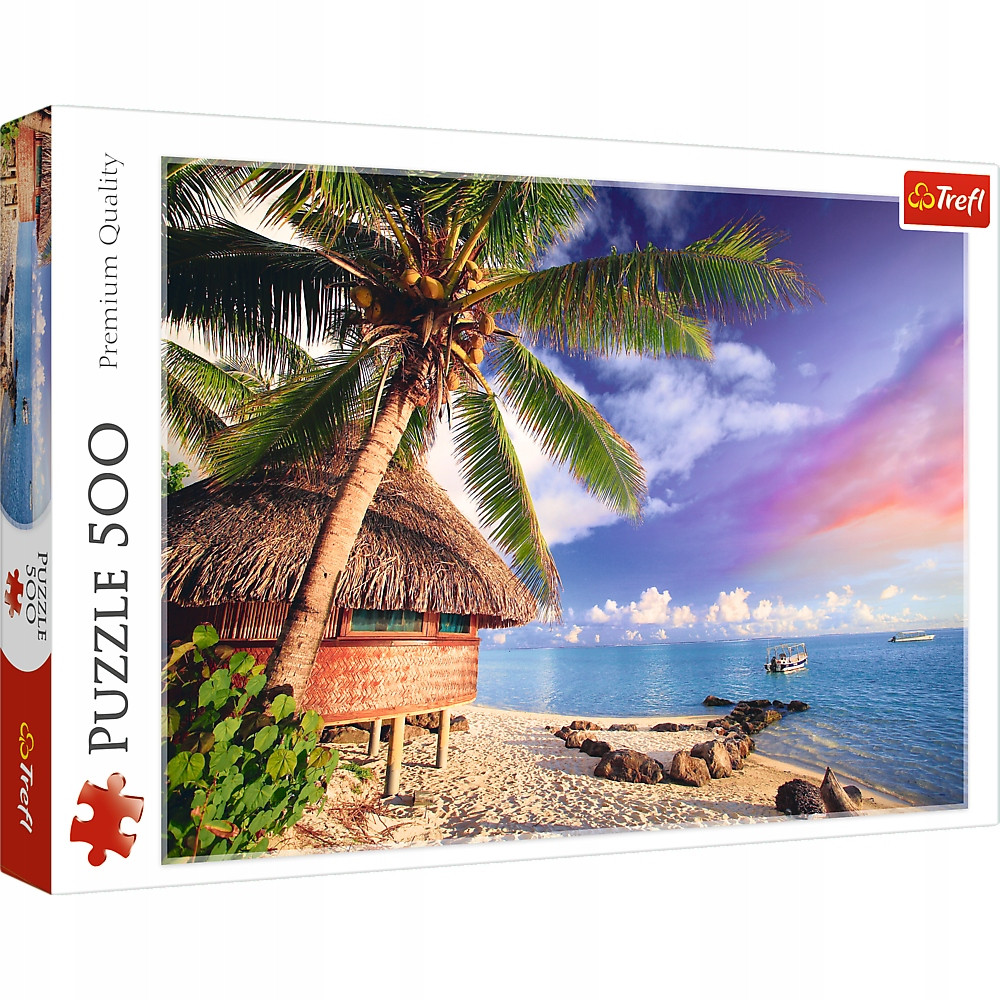 PUZZLE WYSPA BORA BORA 500 ELEMENTÓW TREFL