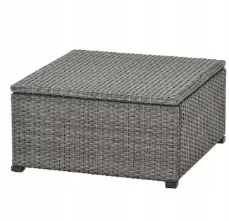 Ikea Solleron Záhradná stolička šedá 62x62 cm