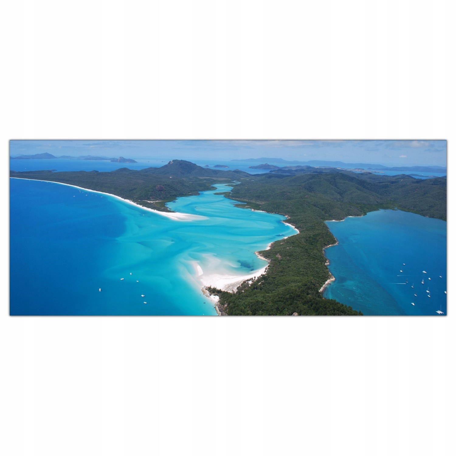 Tropiki Ostrov Ocean 125x50 Panely tvrzené sklo