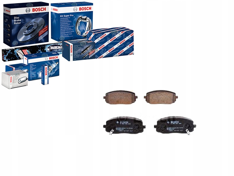 Sada Brzdových Destiček Bosch 5810107A10 58101