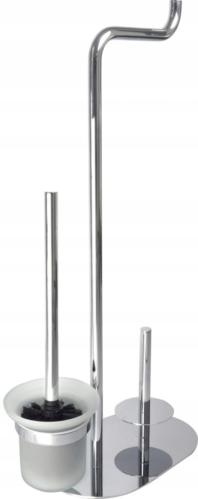 Chrómový stojan na toaletu Silia, 3 funkcie (ADI_0732) /sm/