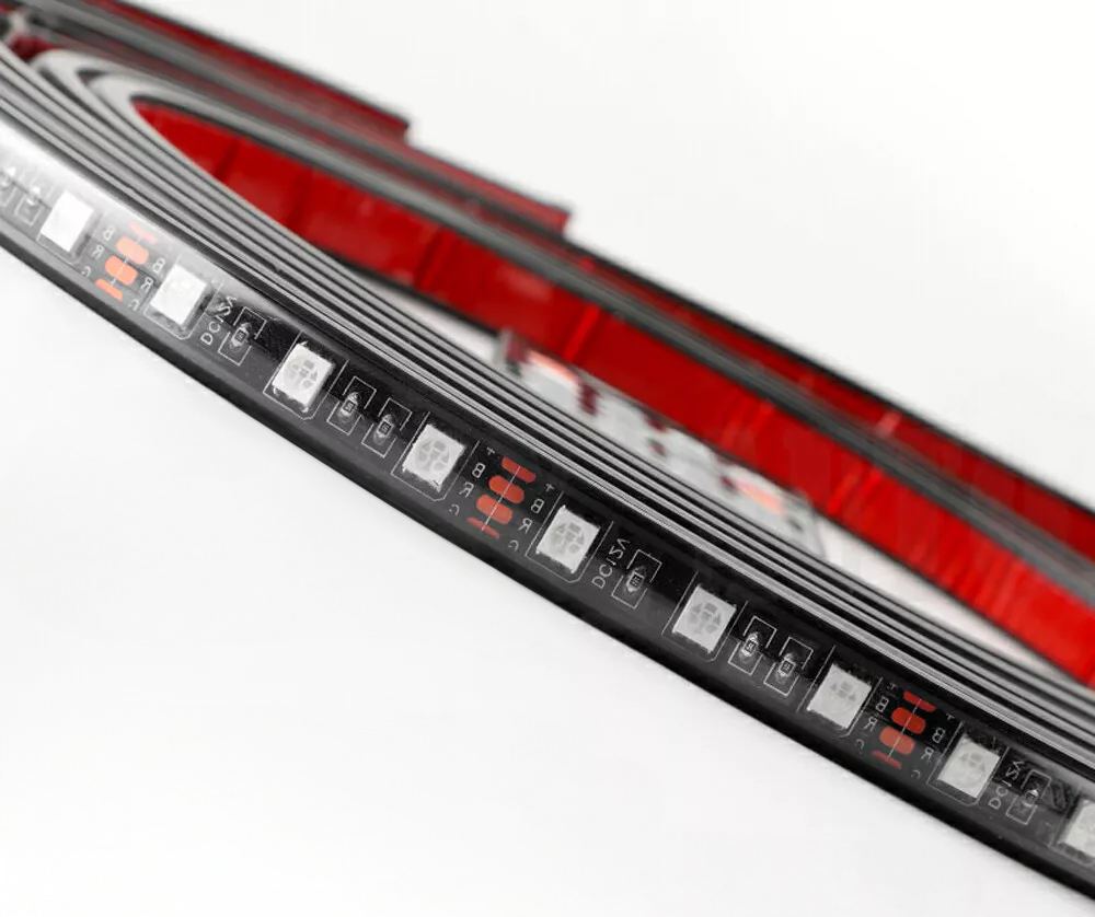 Podsvícení Podvozku Led Rgb Lampy Pásky Pod Auto Dálkový Ovladač APPka