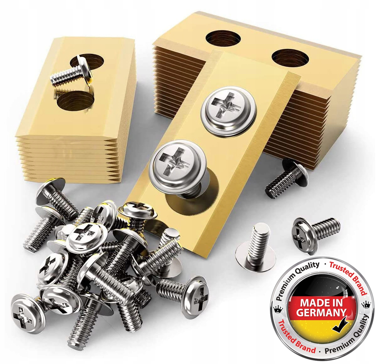 Titanové Nože Pro Robotické Nože Worx, Landroid, Einhell, Nac, Landxcape, Gardenme, 9 ks