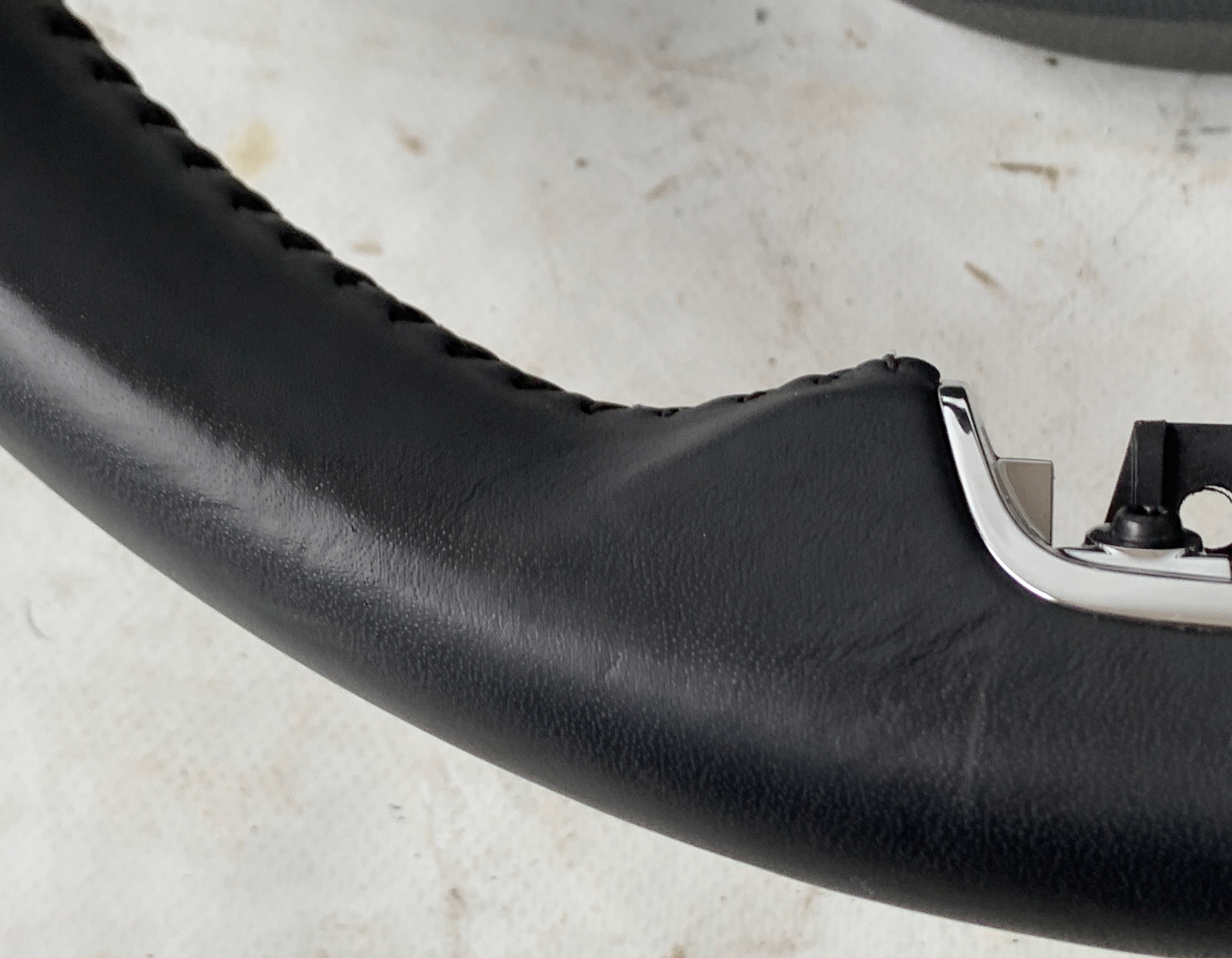 steering wheel, SKODA OCTAVIA IV GRZANA with shifting leather