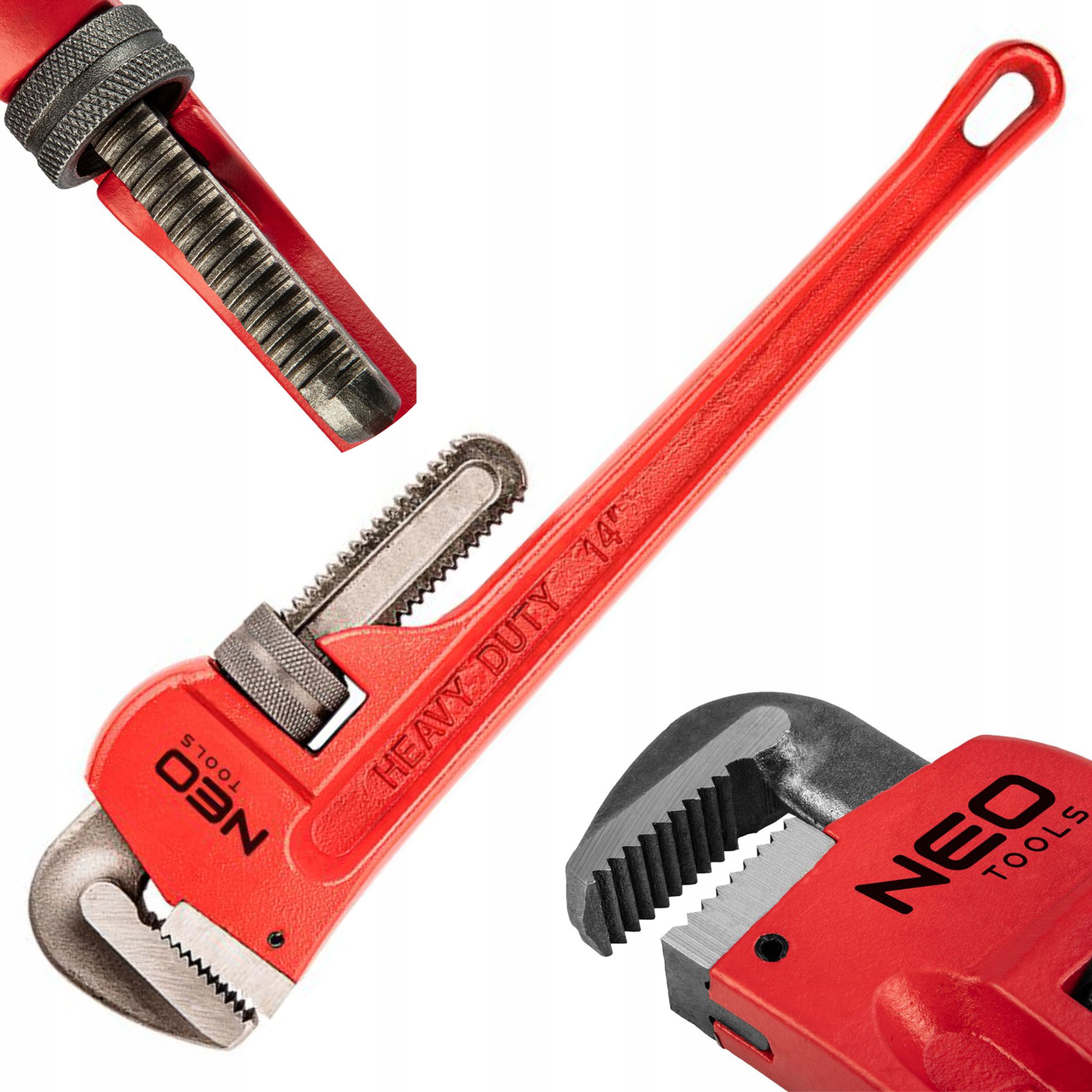 

Neo Klucz Do Rur 2,3'' Stillson Hydrauliczny 350mm