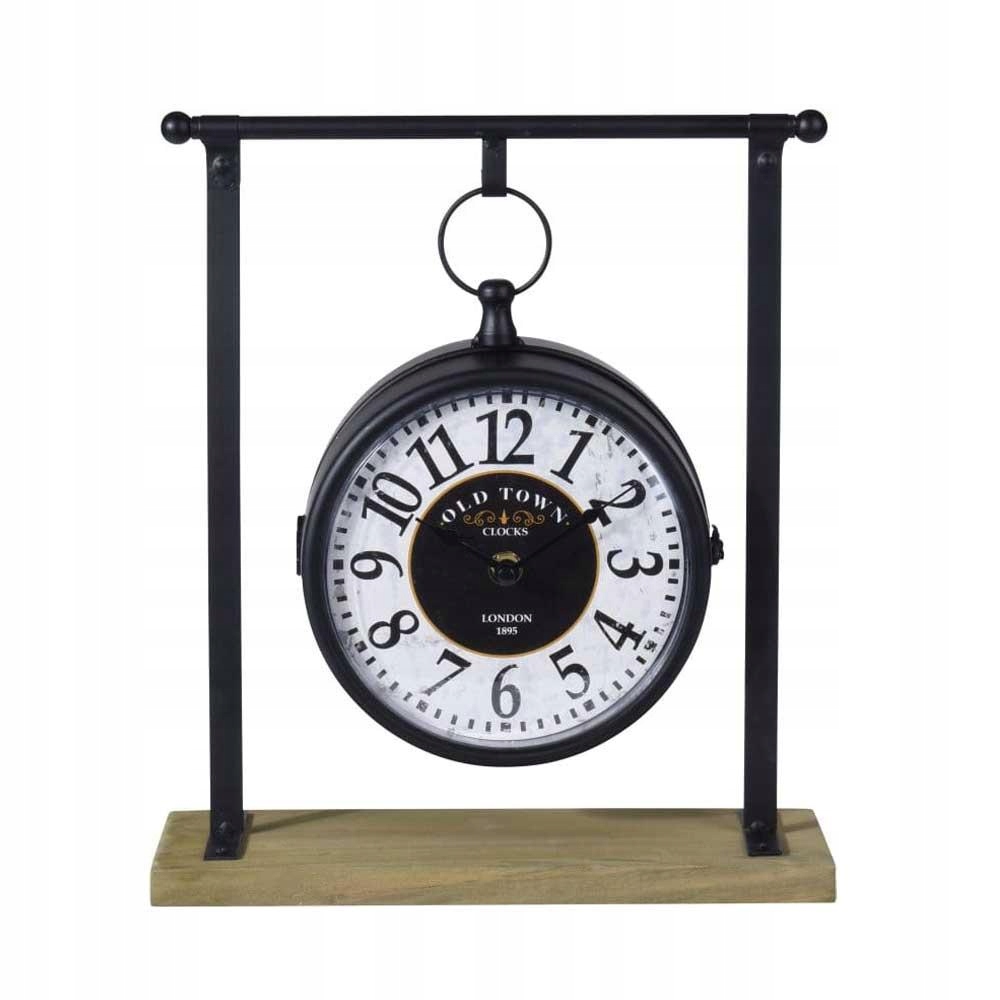 

Zegar Kominkowy Old Town Metalowy Retro 31 cm