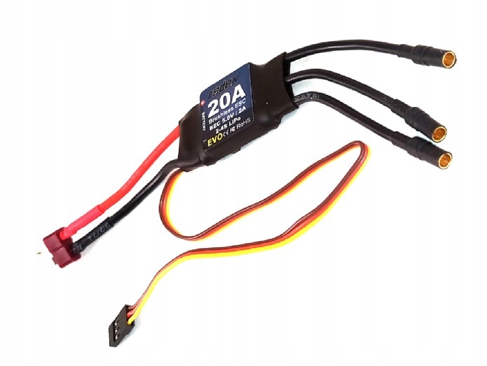 

Regulator Redox 20A Evo do silniki bezszczotkowe