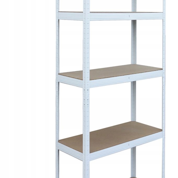 Odolný oceľový 5-úrovňový regál, nosnosť: 650 kg 180x90x40 (H512)