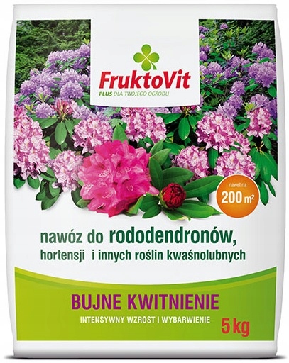 

Fruktovit Nawóz Do Rododendronów 5KG Hortensji