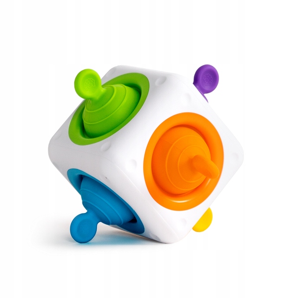 

Kolorowa Sensokostka Tugl Fat Brain Toys