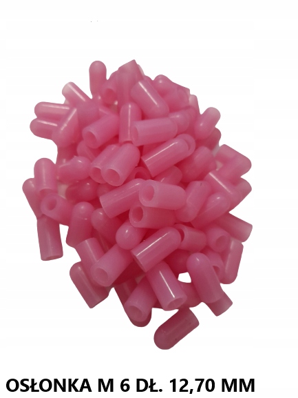 Silikonová krytka M 6 délka 12,70 mm 500 ks
