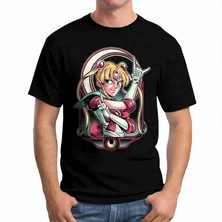 

Koszulka Męska Anime Sailor Moon M