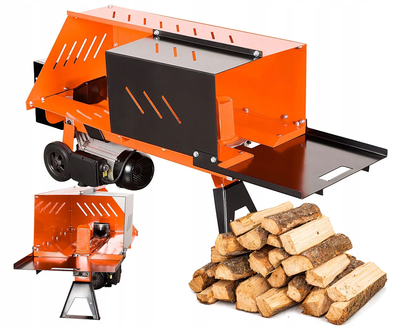 Łuparka Pozioma Do Drzewa Drewna Hydrauliczna Oleo-mac ELD7H 7 Ton 7T 2600W