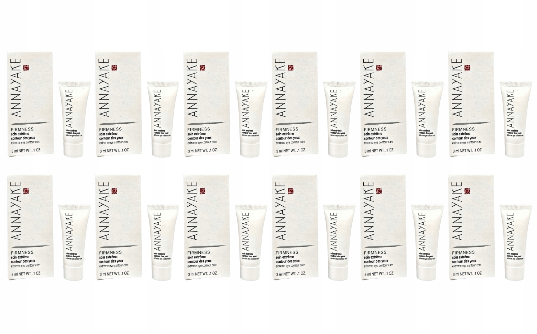 AnnaYake Firmness Extreme Eye Contour Care krém pod oči Set 12 x 3 ml