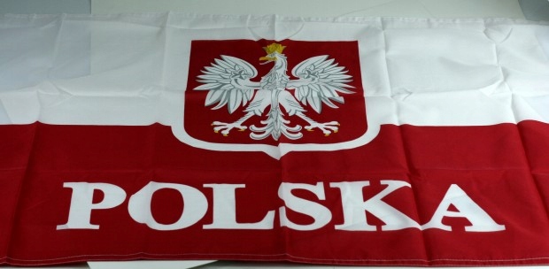 Flaga z orłem 150/90 cm