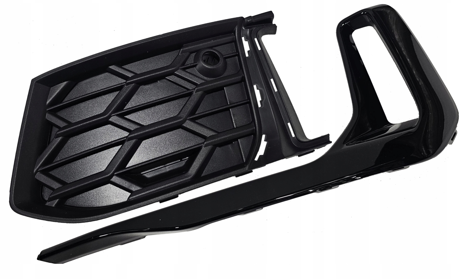 Mřížka Nárazníku L Lišta Černá Audi A6 C8 Lift S-line 23-25 Krytka Levá