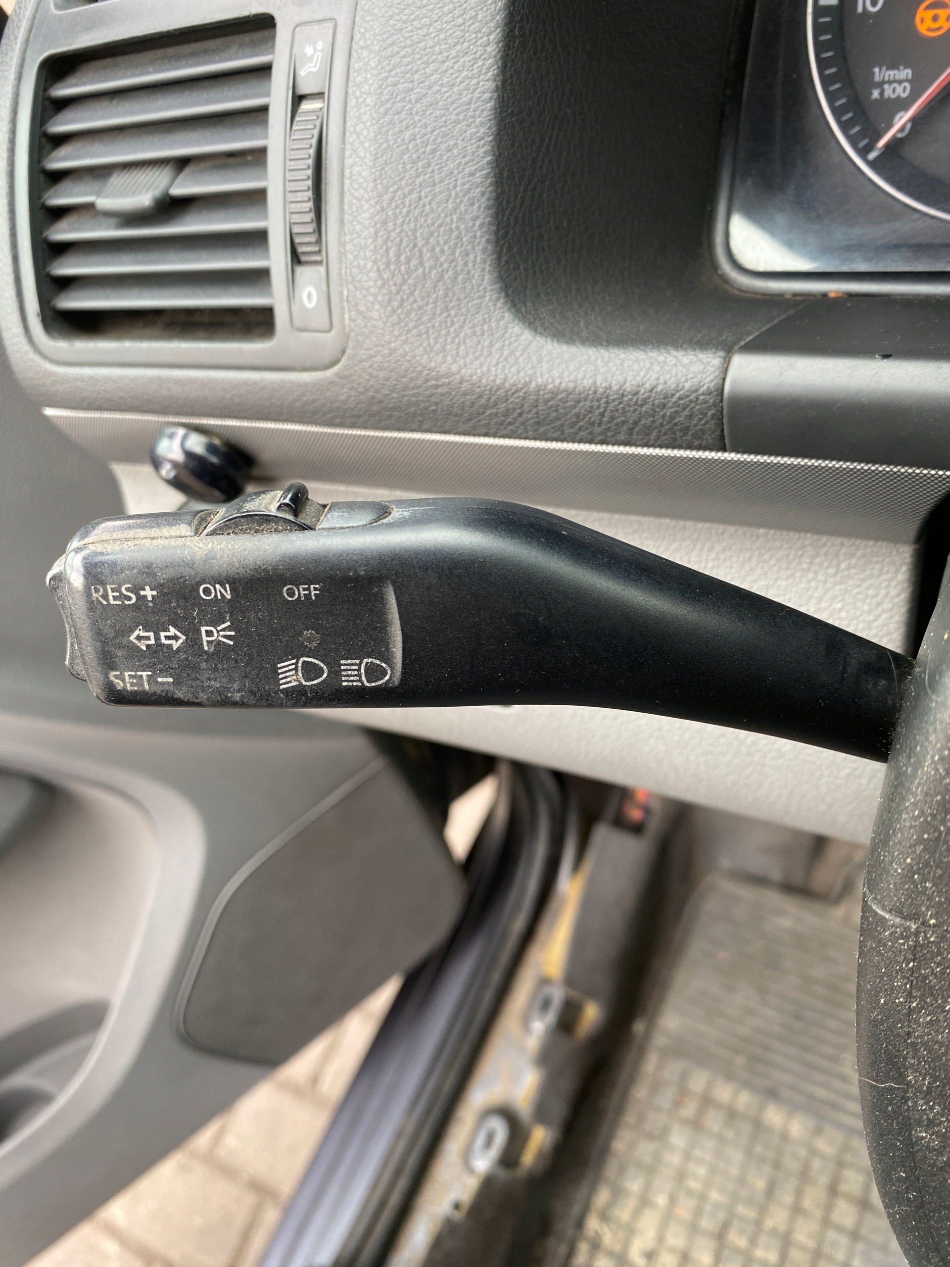 VW Touran 1 l 03-05 interruttore DEVIO LUCI TERGICRISTALLO TERGI luci 2.0 TDI