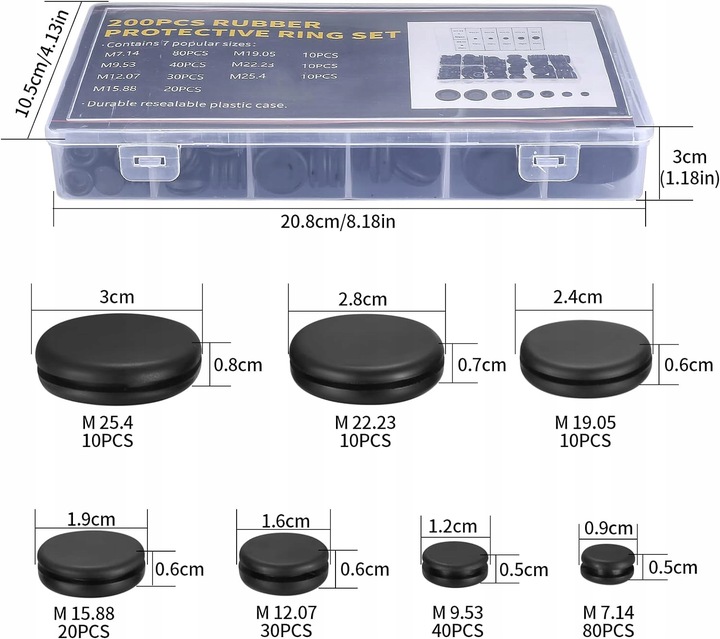 ZAŚLEPKI ZATYCZKI DO OTWORÓW TECHNOLOGICZNYCH MIX 200 SZT. PRZELOTKI GUMOWE Kod producenta PRZELOTKI GUMOWE MIX 200SZT ZATYCZKI ZAŚLEPKI