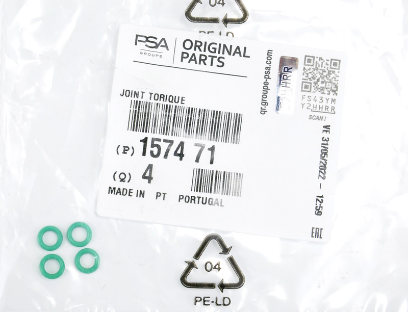 Oringi Przelewów CITOREN PEUGEOT 1.6 2.0 16V HDI