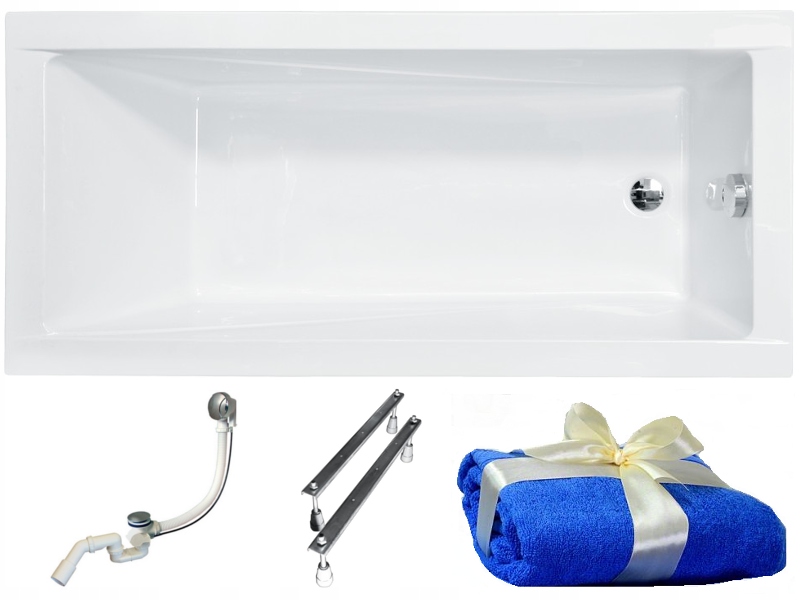 

Pmd Piramida Modern Wanna Akrylowa 130x70 + Syfon