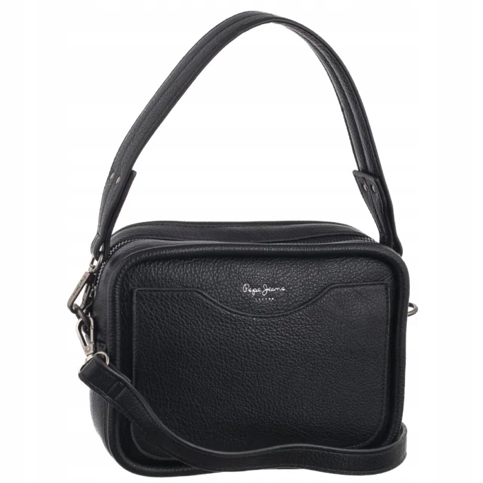 Dámská kabelka Pepe Jeans Bassy Code Black Pl 0300004 Černá