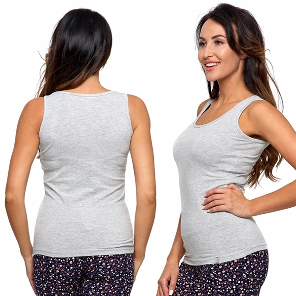 Podkoszulek Damski Szary Bawełniany Moraj L r. L