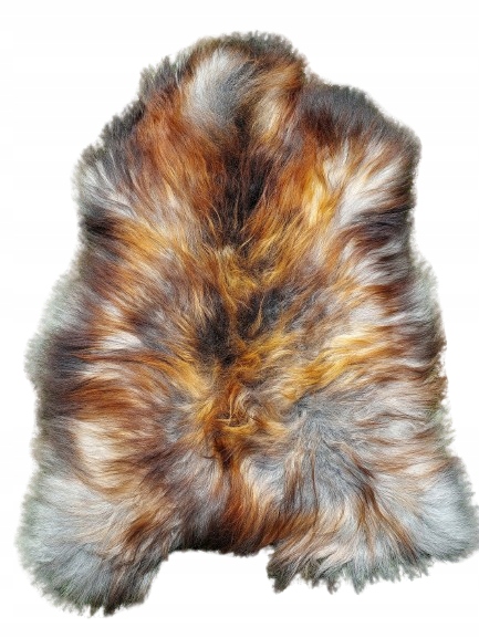 Ovčia koža Unikat Skutočná prírodná koža Dlhé vlasy
