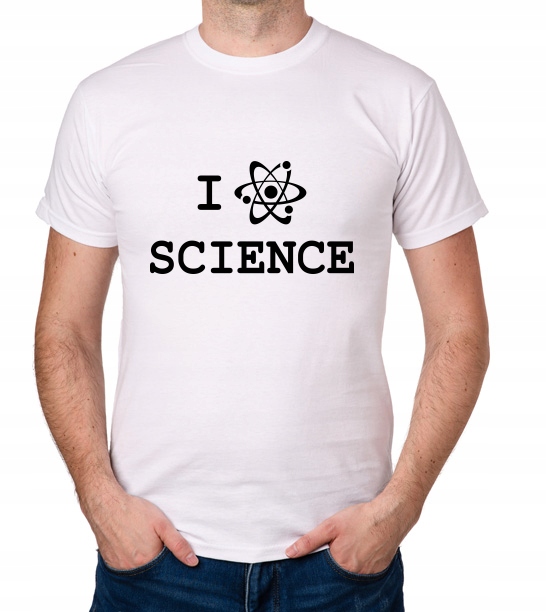 

koszulka I Love Science prezent
