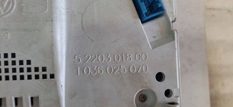 dials VW LUPO 6E0920800J